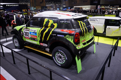 Stephane Peterhansel 2013 Dakar Winning Mini ALL4 